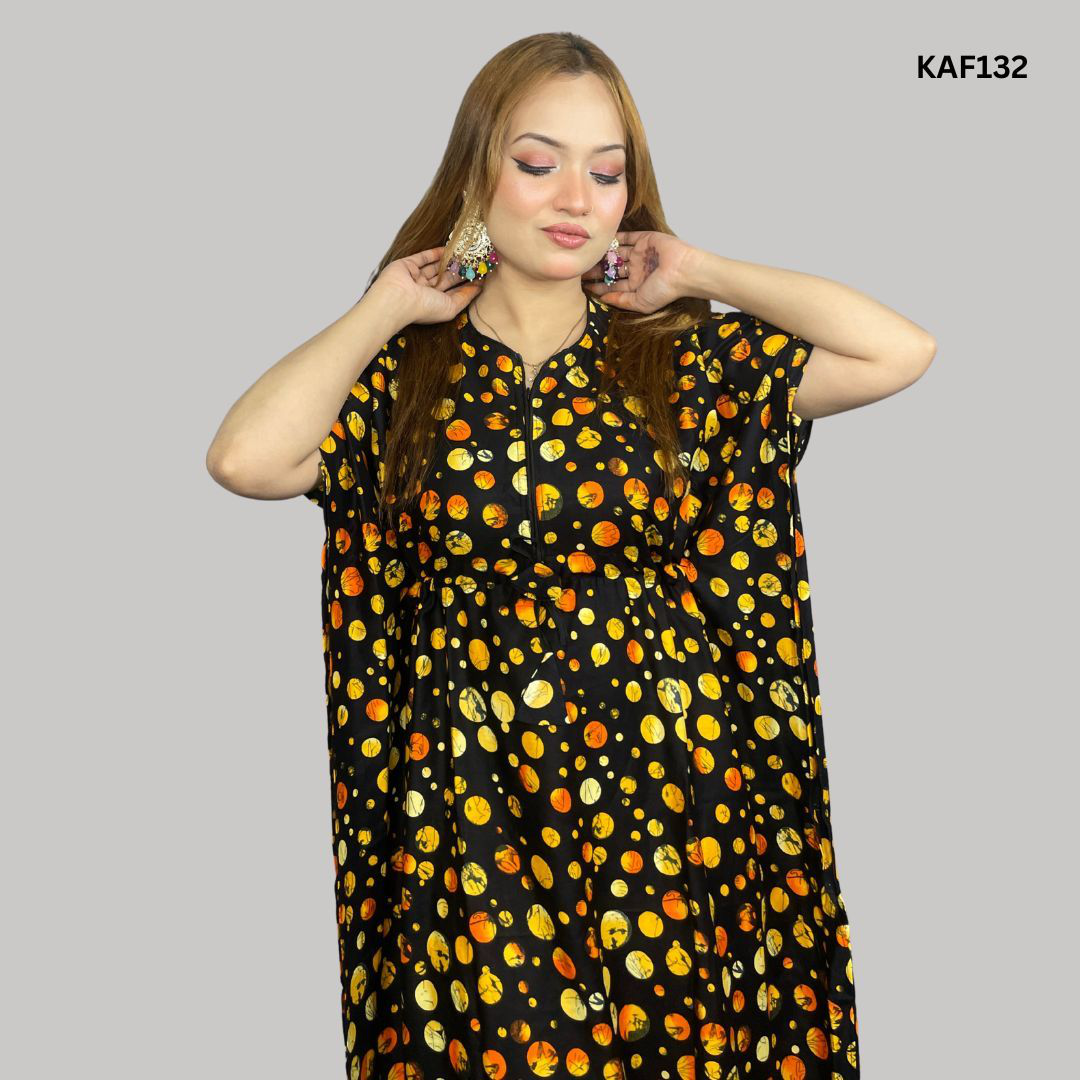 Premium Quality Linen Kaftan Maxi For Female