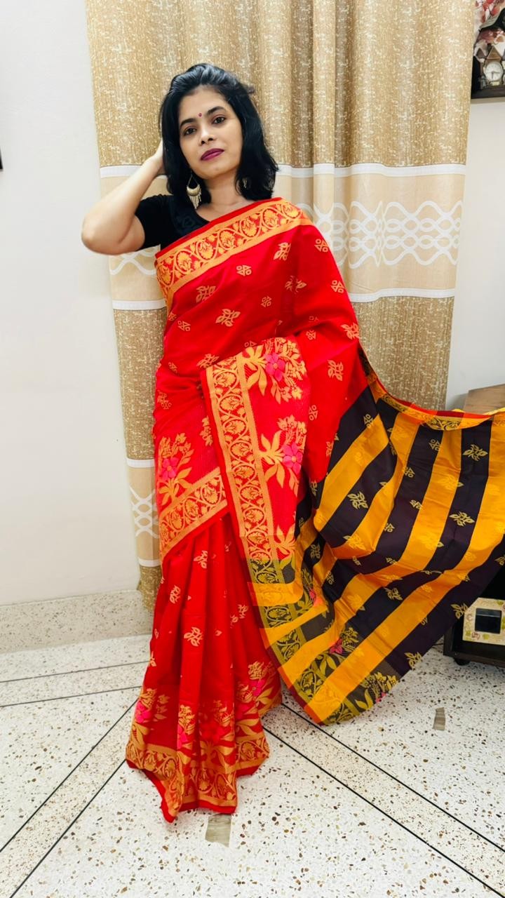 Premium Hybrid Cotton Saree (Real Image) (3)