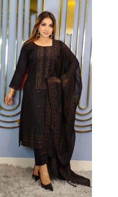 Premium cotton computer printed Boyel fabrics 3 Piece -(29)