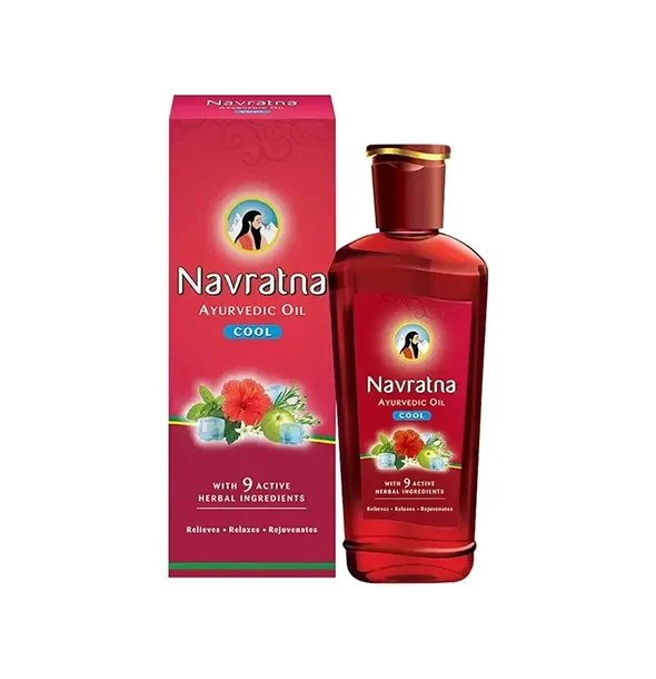 Navratna Ayurvedic Cool Hair Oil - 180ml