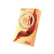 Olo Condom 001 Ultra Thin Hyaluronic Acid Nourishing Condom 10pcs