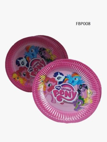 Disposable Half Plate 10 pcs Set