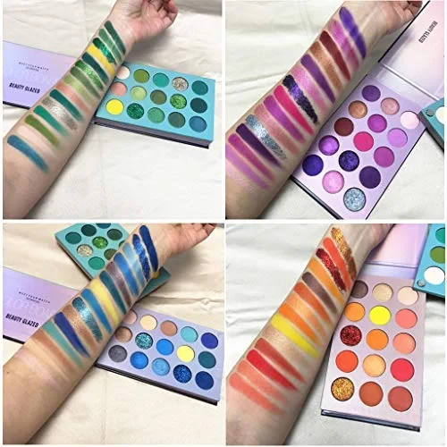 Beauty Glazed Color Board 4In1 60 Colors Eyeshadow Palette