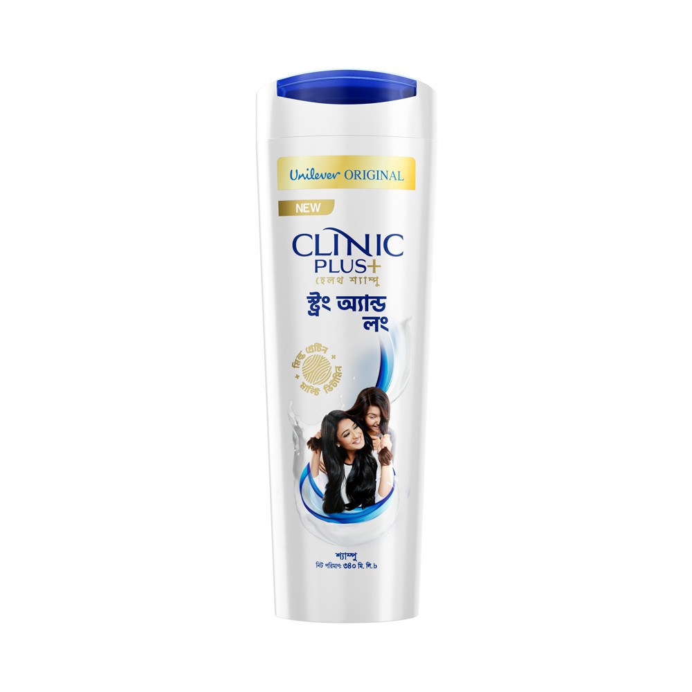 Clinic Plus Shampoo Strong and Long 340ml | Bangladesh