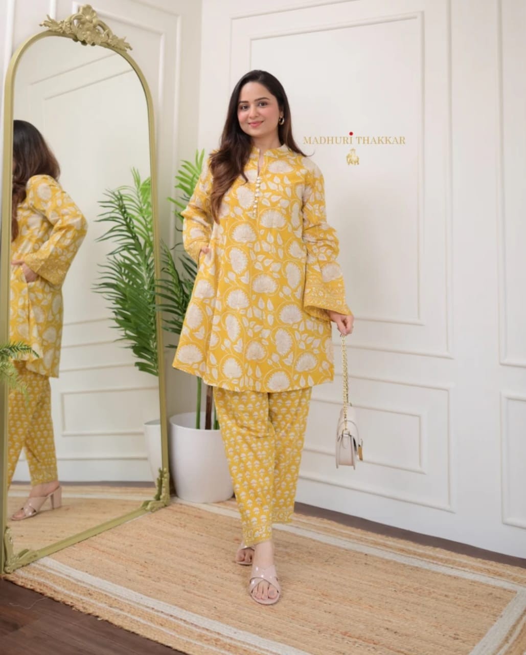 Indian Floral Co-ord Set (6)