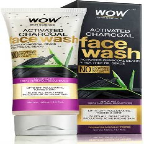 WOW Skin Science Activated Charcoal Face Wash