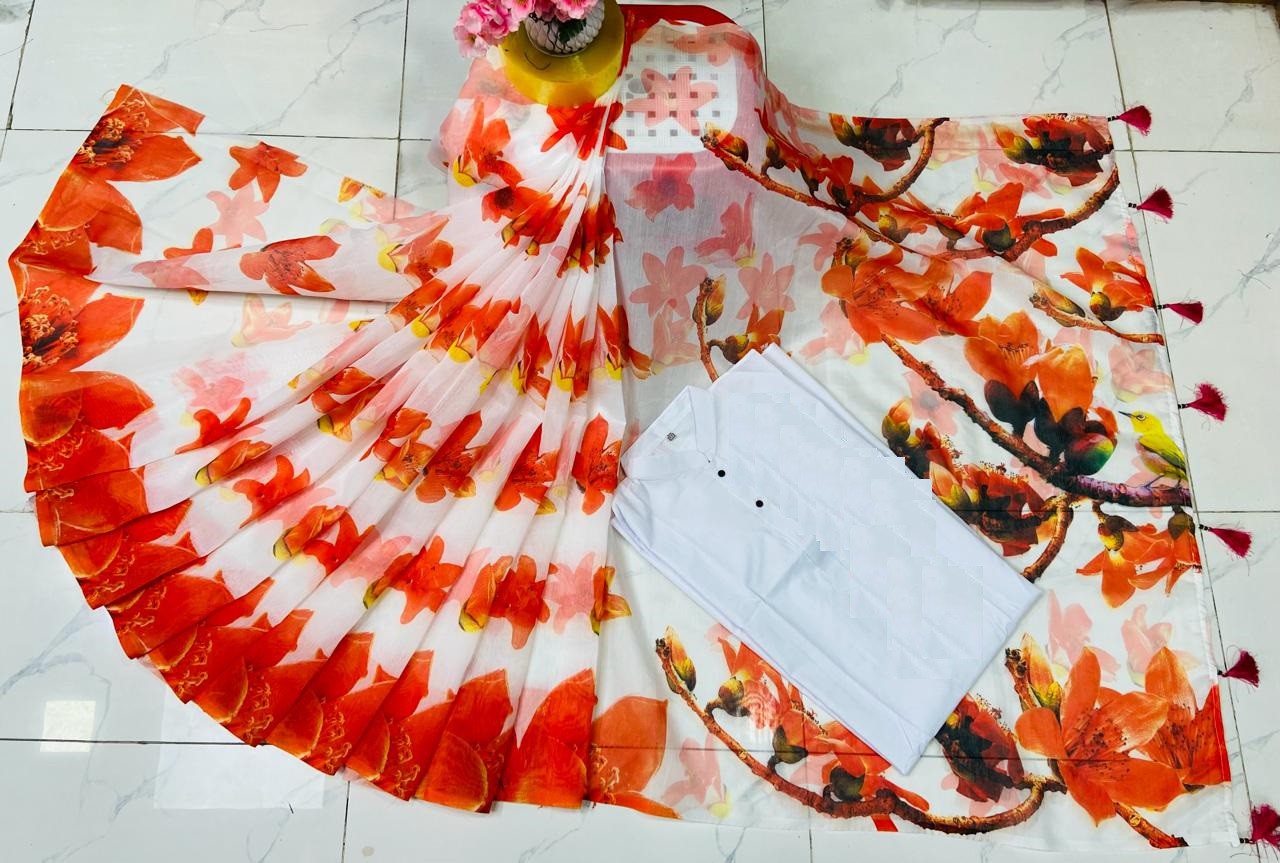 only saree images simple