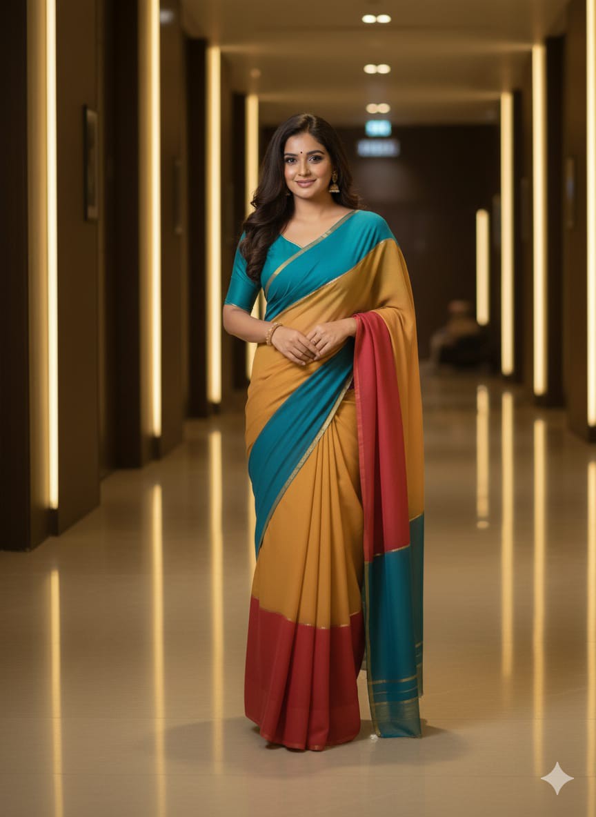 Royal Grace Half Silk Saree