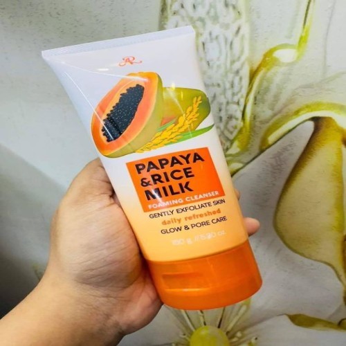 PAPAYA & RICE MILK foaming Cleanser 150g