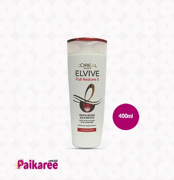 Loreal Elvive Full Restore 5 Repairing Shampoo - 400ml