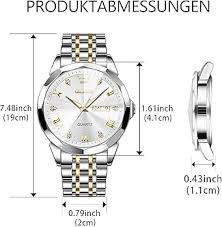 Butter Fly Lock OLEVS 9931G New Exclusive Design Quartz Watch for Men Silver