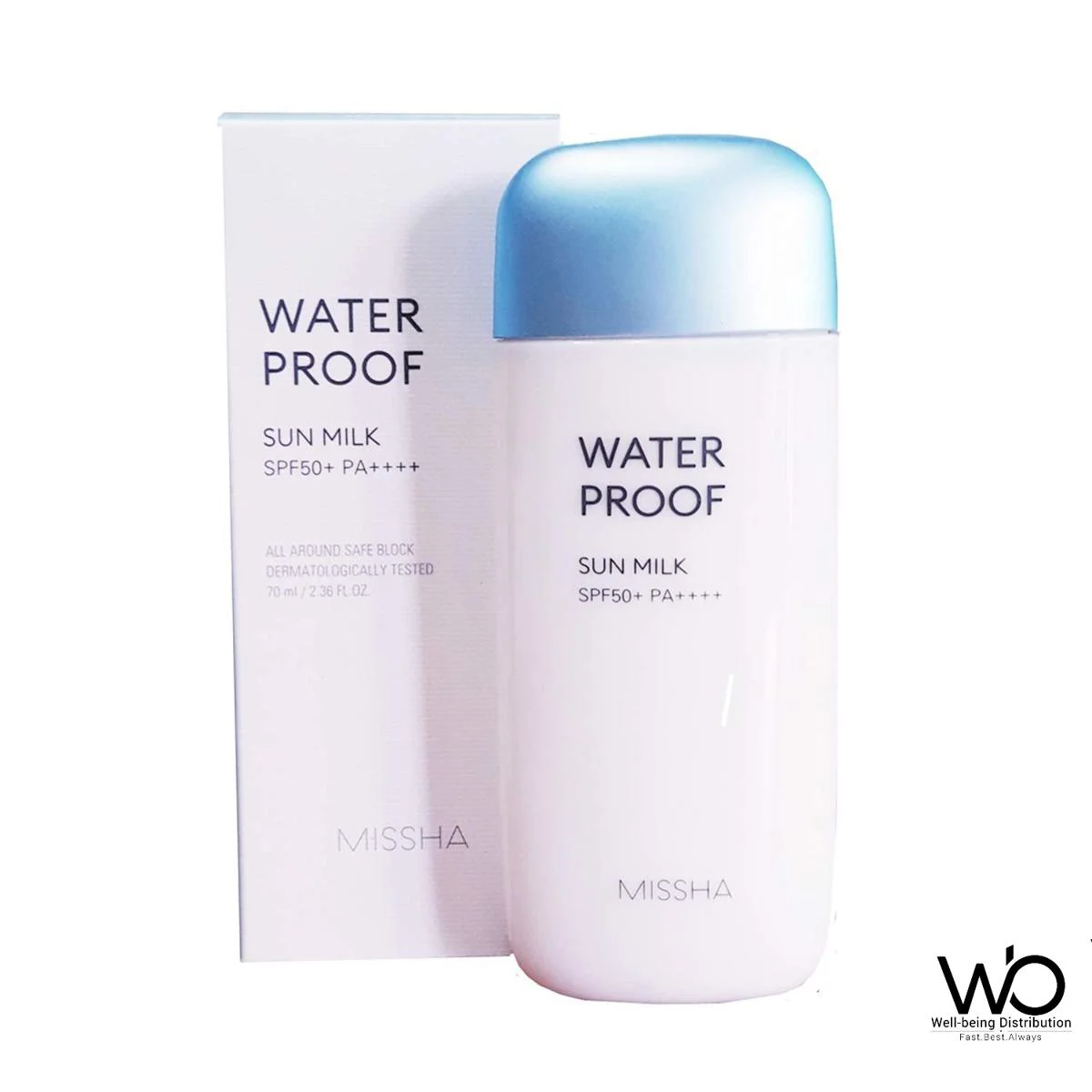 Missha All Around Safe Block Waterproof Sun Milk SPF50+/PA+++ (70ml)