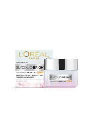 Loreal Paris Glycolic bright Day Cream 50ml with SPF17 Glycolic Bright Glowing