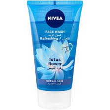 Nivea Face Wash Refreshing Lotus Flower 150ml Facial Cleanser for Normal Skin