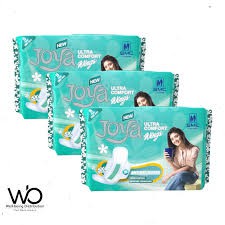 Joya Sanitary Napkin | Ultra Comfort 8 Pads Pack – 3 Pack Combo | Panty/Wings System | Pad