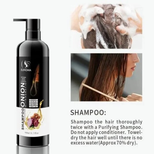 Eunomia Onion Sulfate Free Shampoo With Keratin 900ml
