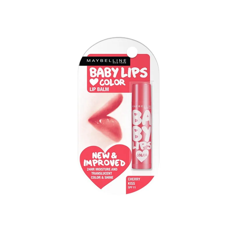 Maybelline Baby Lips Color Lip Balm Cherry Kiss 4gm SPF11