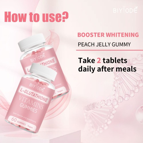 BIYODE L-glutathione Vitamins Gummies 60 Gummies