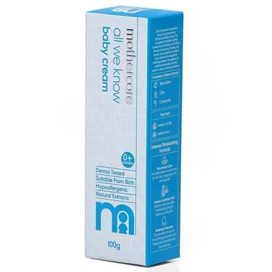 MOTHERCARE All We Know Baby Cream 100gm for 0m+ Babies | India