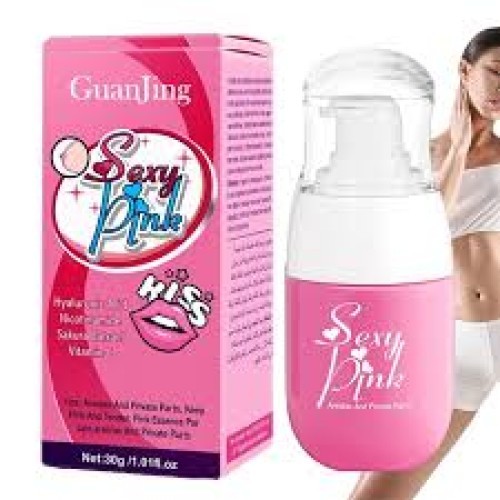 Women body care hyaluronic acid sexy body pink cream for private parts