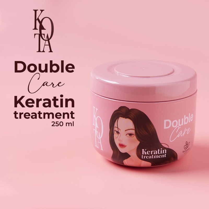 Kota Keratin Treatment Double Care 250ml Hair Mask Natural Product