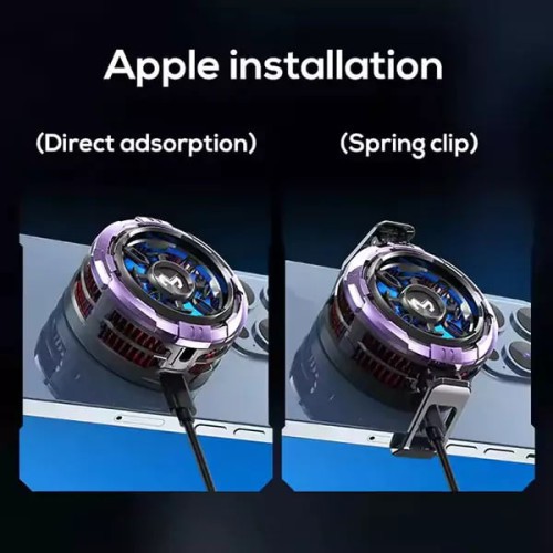 MEMO CX12 Mobile Phone Cooler Radiator with Digital Display and Battery