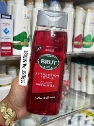 Brut Paris Attraction Totale All-In-One Hair & Body Shower Gel 500ml
