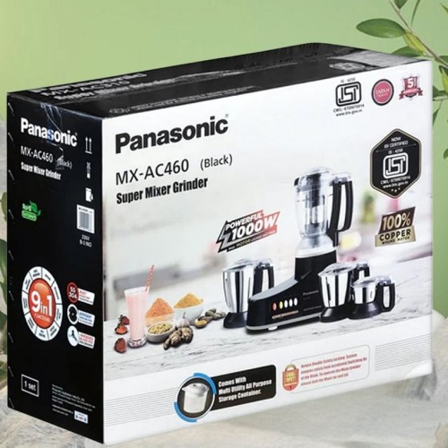 Panasonic MX-AC460 Heavy Duty Super Mixer Grinder 1000 Watt best price in bd