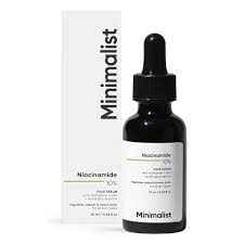 Minimalist 10% Niacinamide Face Serum 30ml for Acne Marks, Blemishes & Oil Balancing with Zinc | Skin Clarifying Anti Acne Serum for Oily & Acne Prone Skin, Transparent