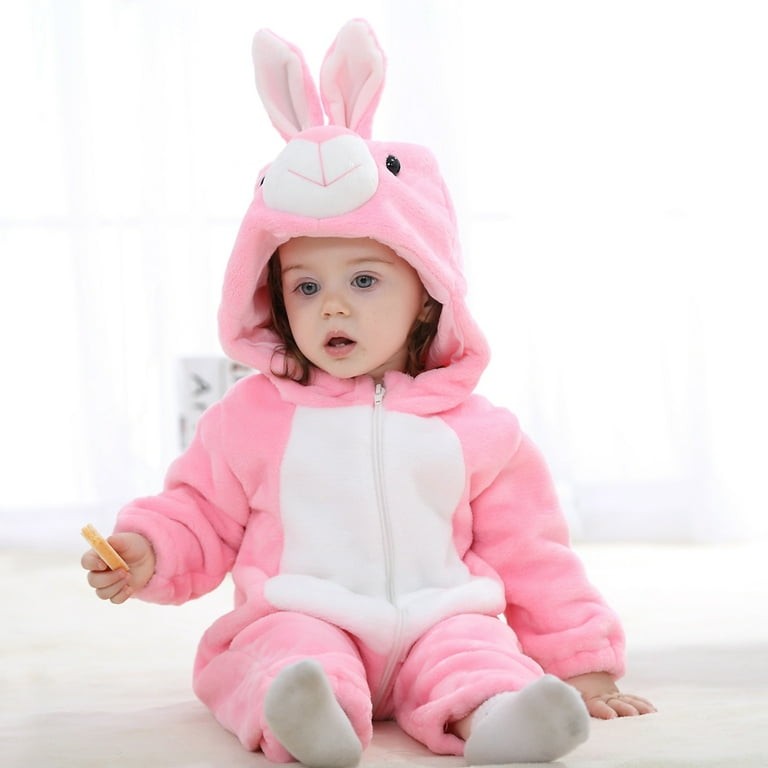 Rabbit One Piece Baby Jumpsuit (9)