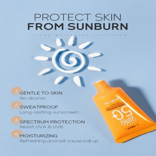 LAIKOU Whitening Sunscreen SPF50+ PA+ (30g)