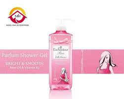 Enchanteur Paris Belle Amour Bright & Smooth Parfum Shower Gel 750gm with Rose Oil & Vitamin B3 | Malaysia