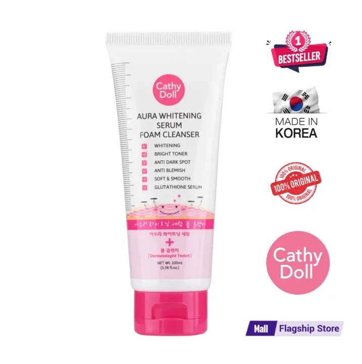 Cathy Doll – Aura Serum Foam Cleanser – 100ml