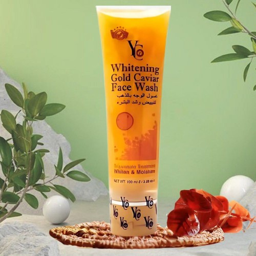YC Whitening Gold Caviar Face Wash - 100ml Thailand best price in bd