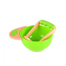 Baby Food Chewing Mash & Serve Bowl for Homemade Baby Food