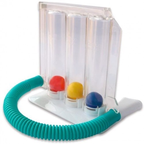 3 ball Incentive Spirometer Breathing Respiratory Exerciser Lung Function Training Instrument