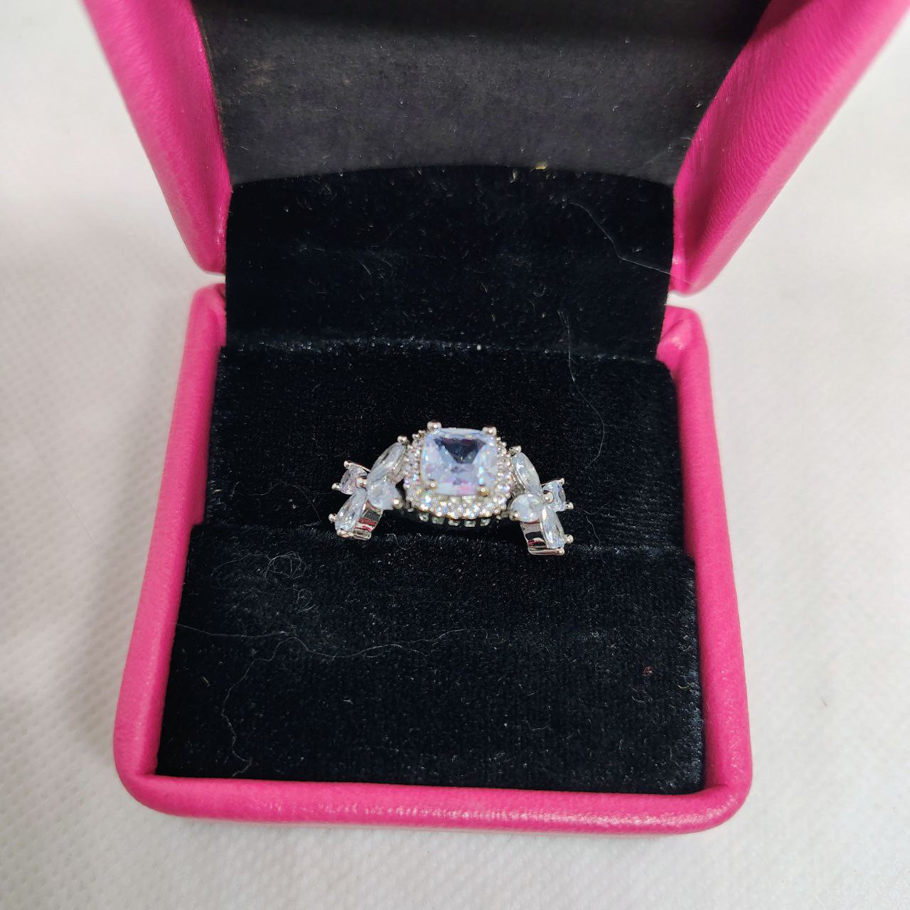 Royal Ruby Blossom Ring