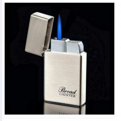 Gas Refillable Cigarette Lighter Broad brand hitting lighter