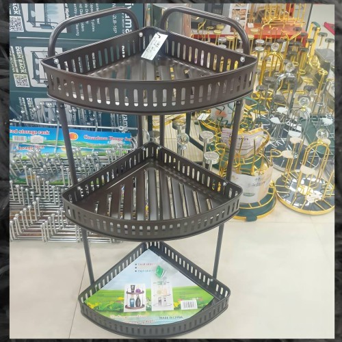 3 Tier Wall Hanging Corner Shelf coffee color price in bd