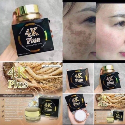 4k Plus Whitening Night Cream