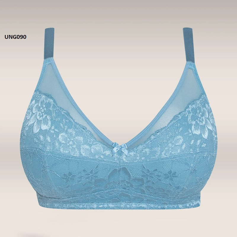 Lace Non-Wired Non-Padded Everyday Bra For Women's (1)