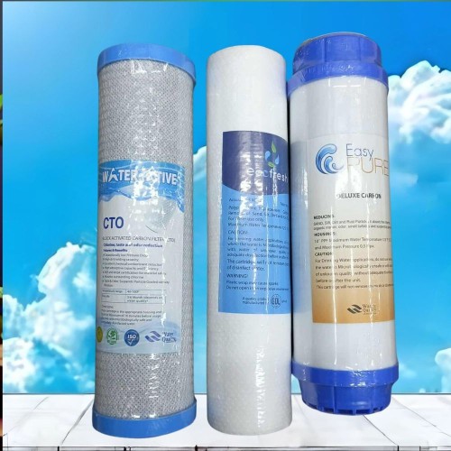 Water Active CTO Filter 3pcs Set Best Price In BD
