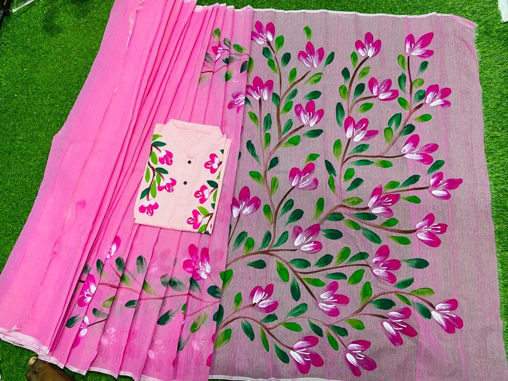 Exclusive Design Hand Print Couple Dress For Sweet Couple (2)