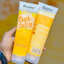 FASMC Bath Salts Body Massage Scrub – Lemon – 380gm