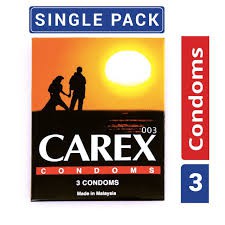 Carex Classic Condom Single 3pcs Pack | Malaysia