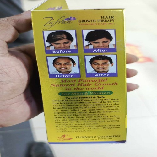 Original Zafran Hair Oil for Natural Growth – Made in Pakistan Original