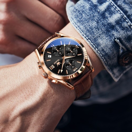 Olevs 2872 – Coffee Black