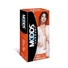 Moods Ultra Thin Condoms for Men | Single 10pcs Pack | India