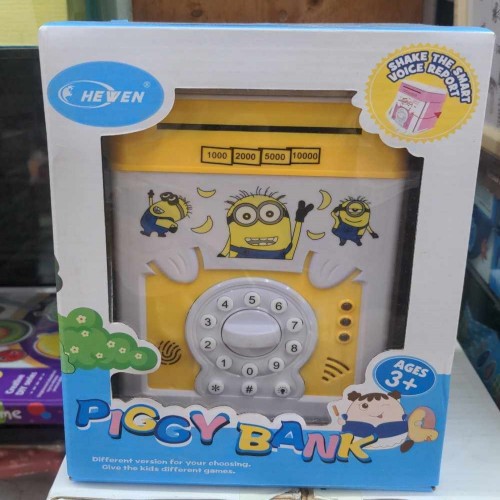 Kids Cartoon Electronic Piggy Bank Mini Atm price in bd