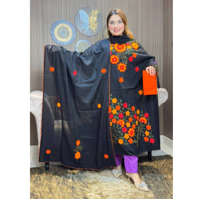 Pride soft cotton full applique Three-piece."-(33)